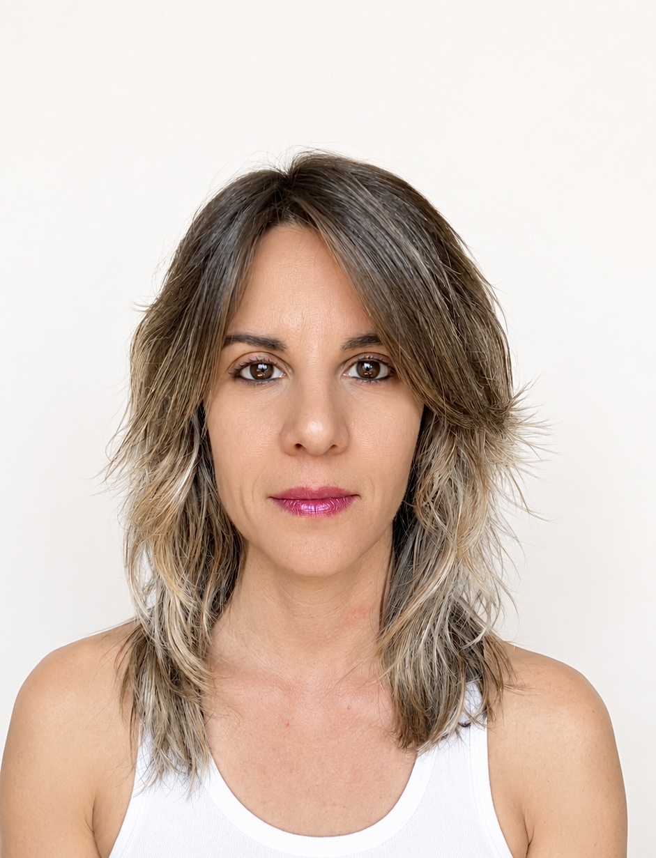 Retrato de Laia Martí, terapeuta y Facilitadora de Activación Kundalini y PSYCH-K®, mirando a cámara